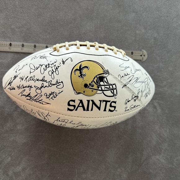 NFL New Orleans Saints' Litograph Team Football - Picture 3 of 14